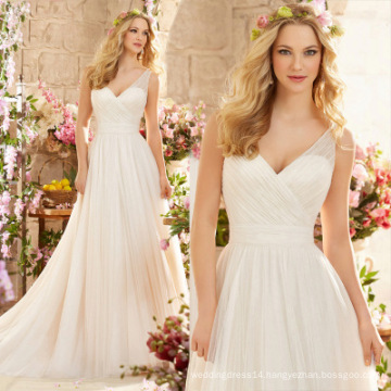 Supply All Kinds of Wedding Dress 2017 Ball Gown Wedding Gown European Design Simple Chiffon Prom Wedding Dress